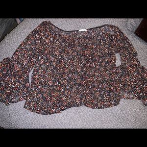 Floral Off the Shoulder Top